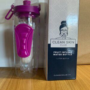 New Fruit Infuser Water Bottle for flavored Just add Fruit,  1 Liter Bottle